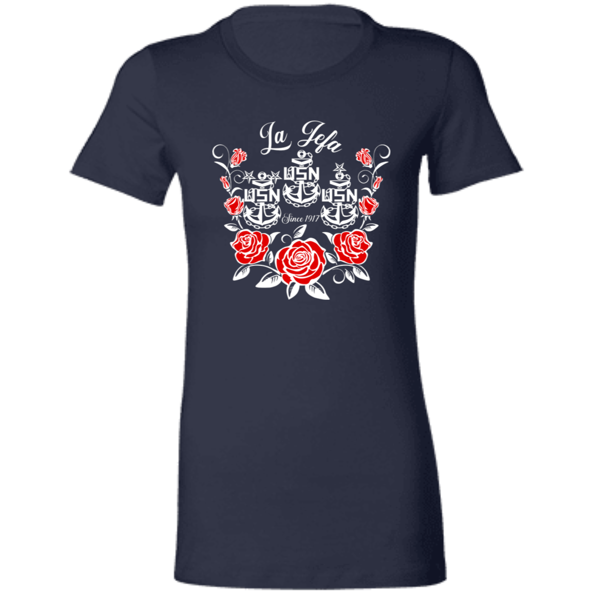 La Jefa Rose White Ladies' Favorite T-Shirt