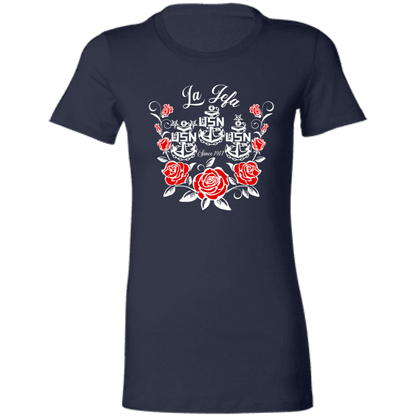 La Jefa Rose White Ladies' Favorite T-Shirt