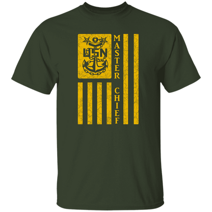 Master Chief Flag Gold 5.3 oz. T-Shirt