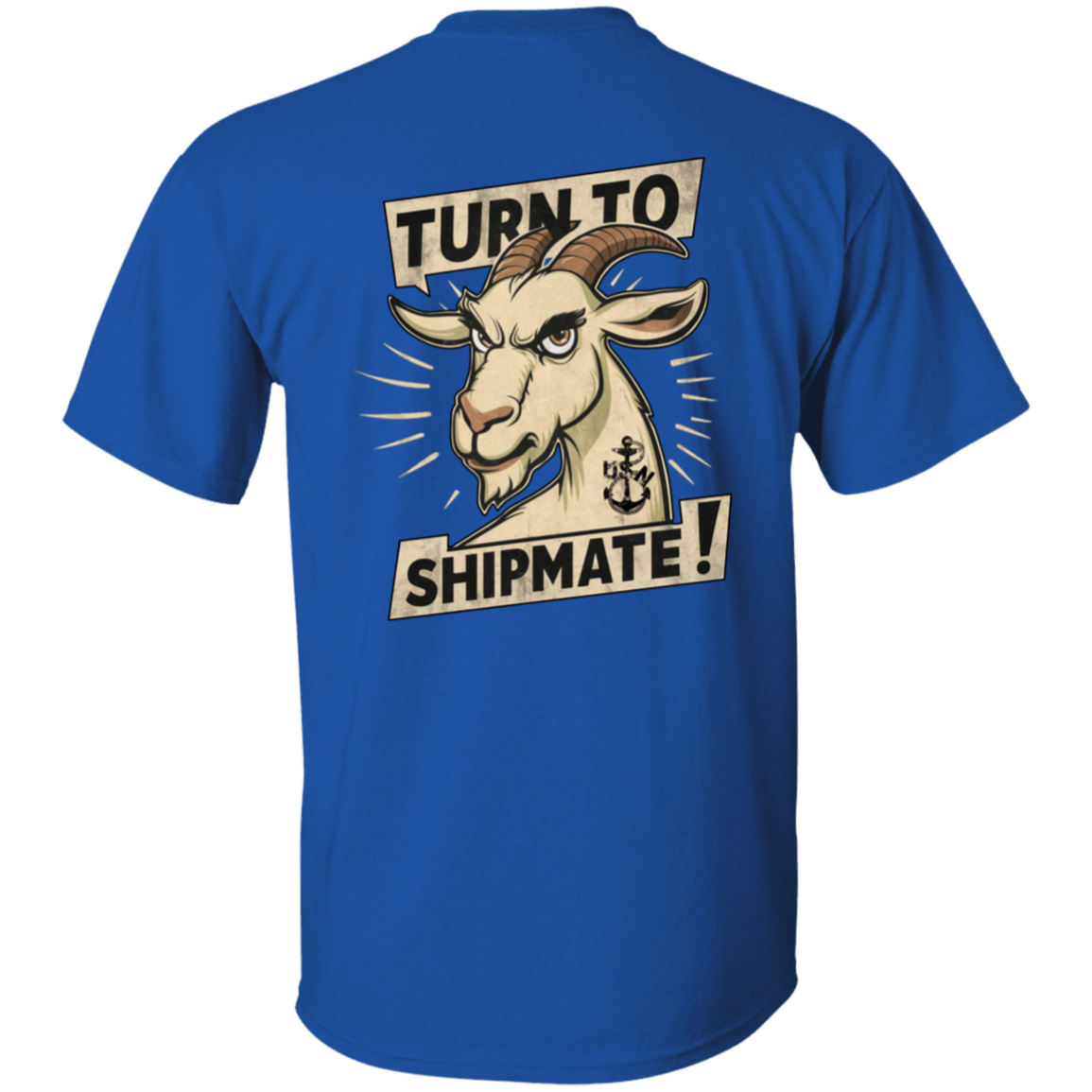 Turn To Shipmate FB 5.3 oz. T-Shirt