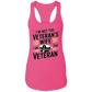 I am the Veteran Ladies Racerback Tank