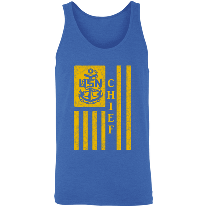 Chief Flag Gold Unisex Tank