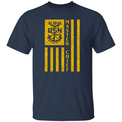 Master Chief Flag Gold 5.3 oz. T-Shirt