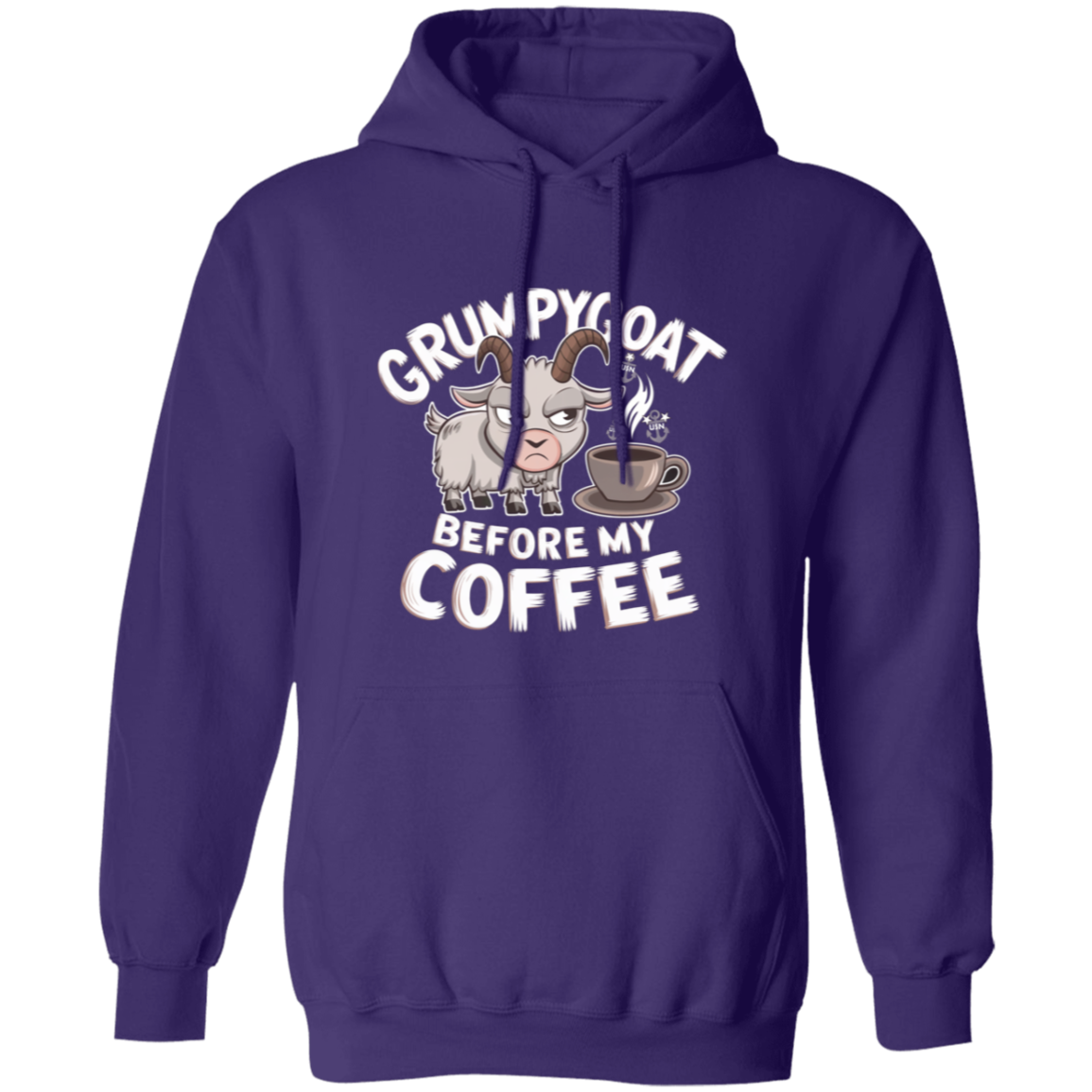 Grumpy Goat Pullover Hoodie