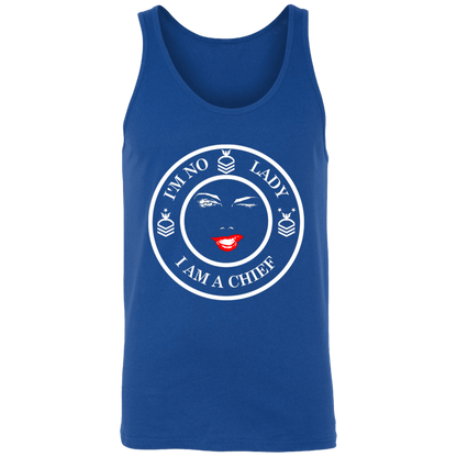 I'm No Lady (White Design) Unisex Tank