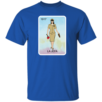 La Jefa Brown Shoe 5.3 oz. T-Shirt