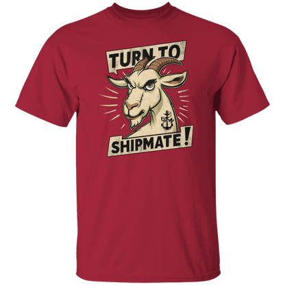 Turn To Shipmate 5.3 oz. T-Shirt
