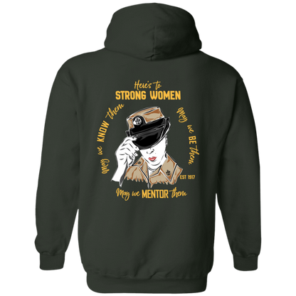 Strong Woman FB Pullover Hoodie