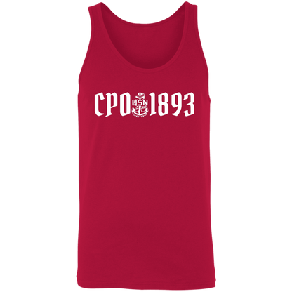 CPO 1893 White Unisex Tank