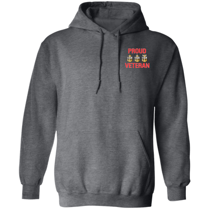Proud Veteran FB Pullover Hoodie
