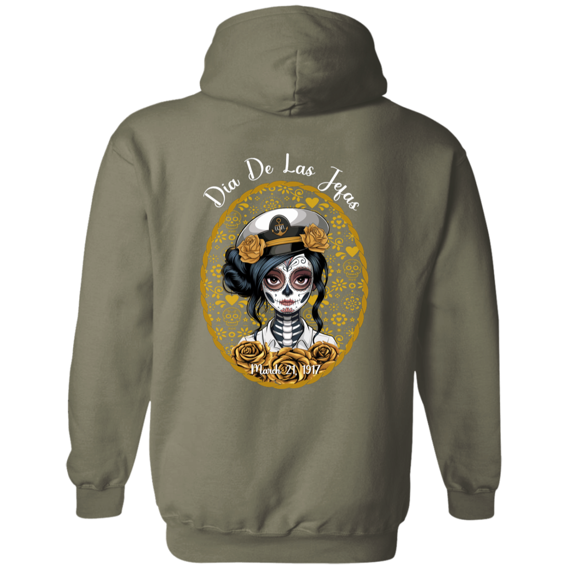 Dia De Las Jefas FB Pullover Hoodie