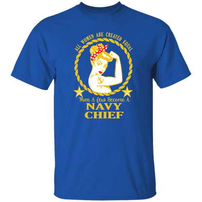 Navy Girl V2 5.3 oz. T-Shirt