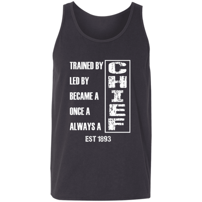 Always A Chief Unisex Tank White