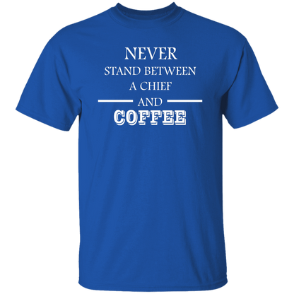 Coffee Love White Design 5.3 oz. T-Shirt