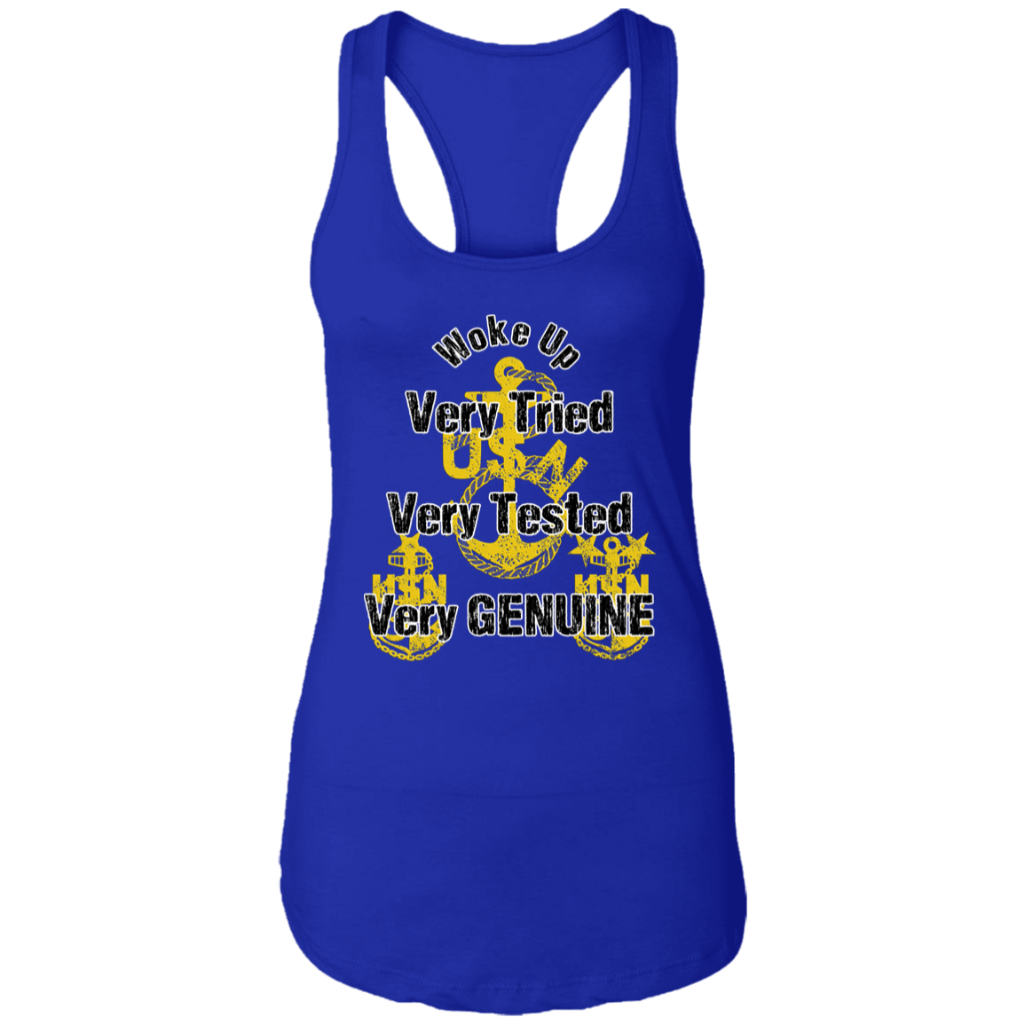 Very Genuine Ladies Racerback Tank