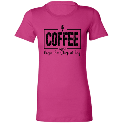 A Coffee a Day Ladies' Favorite T-Shirt