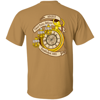 August CPO Two Sides 5.3 oz. T-Shirt