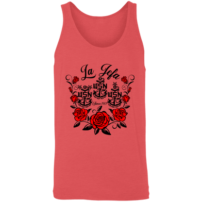 La Jefa Rose Unisex Tank