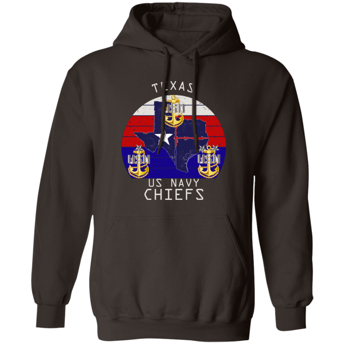 Texas Chiefs Pullover Hoodie