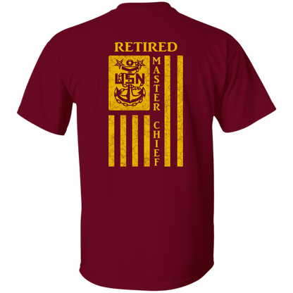Retired Master Chief Flag FB T-Shirt