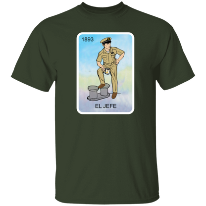 El Jefe Brown Shoe Card 5.3 oz. T-Shirt