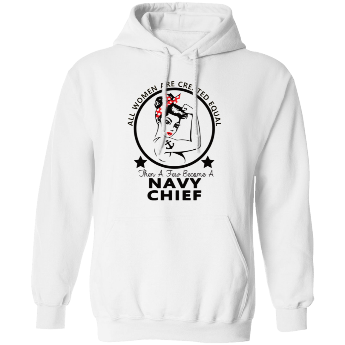 Navy Girl Chief Pullover Hoodie