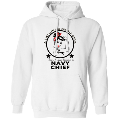 Navy Girl Chief Pullover Hoodie