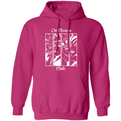 Wicked Mode White Pullover Hoodie