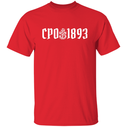 CPO 1893 White 5.3 oz. T-Shirt