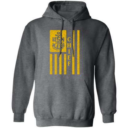 Chief Flag Gold Pullover Hoodie