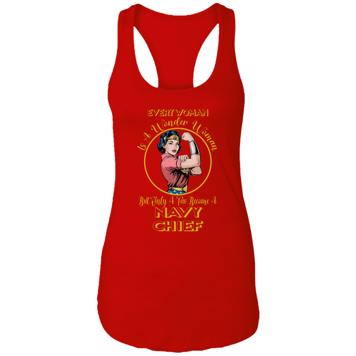 Every Wonder Woman Ladies Racerback Tank