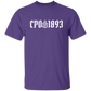 CPO 1893 White 5.3 oz. T-Shirt