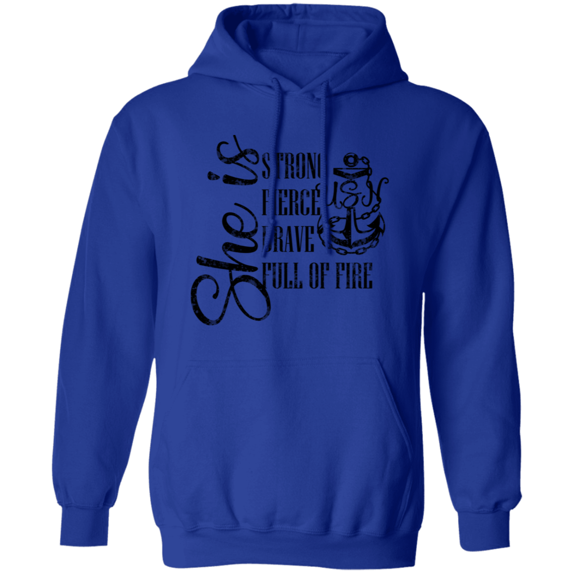 She Is Pullover Hoodie