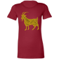 Goat Word Gold Ladies' Favorite T-Shirt