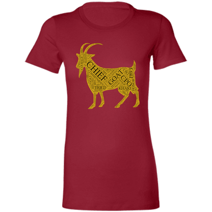 Goat Word Gold Ladies' Favorite T-Shirt