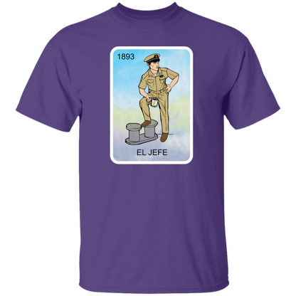 El Jefe Brown Shoe Card 5.3 oz. T-Shirt