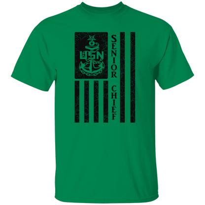 Senior Chief Flag 5.3 oz. T-Shirt