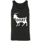 GOAT White Unisex Tank