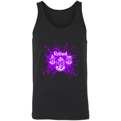 Retired Chief Purple Paint Unisex Tank