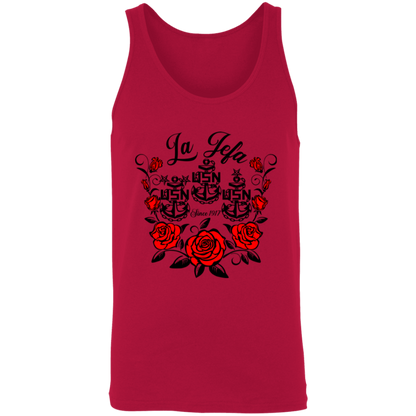 La Jefa Rose Unisex Tank