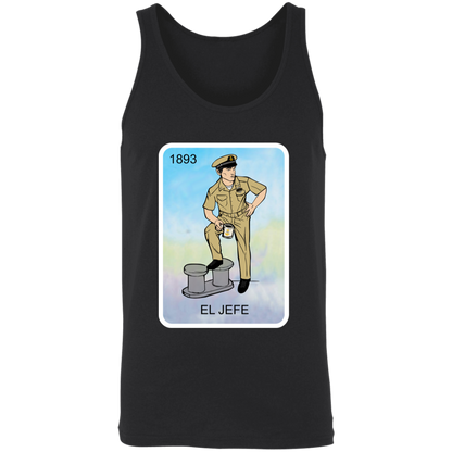 El Jefe Card Unisex Tank
