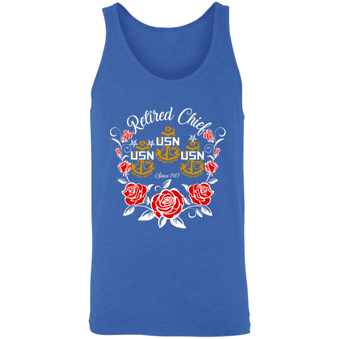 Retired Chief Rose Unisex Tank