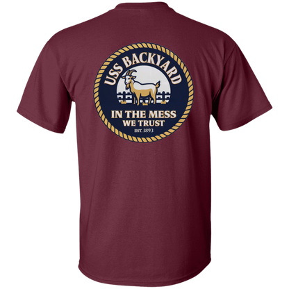 USS Backyard FB 5.3 oz. T-Shirt