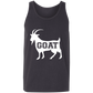 GOAT White Unisex Tank