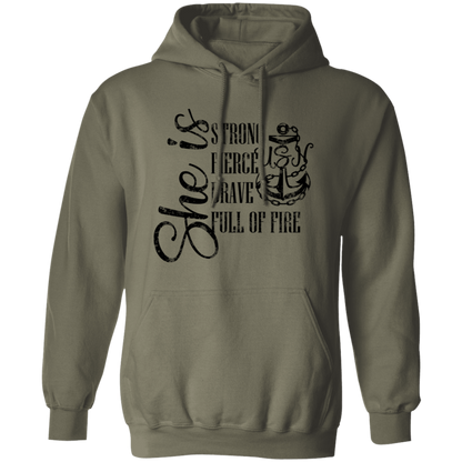 She Is Pullover Hoodie