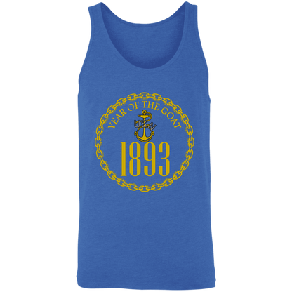 Year of the Goat Gold Unisex Tank