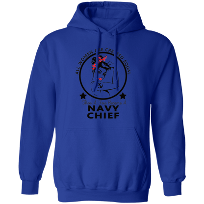 Navy Girl Chief Pullover Hoodie