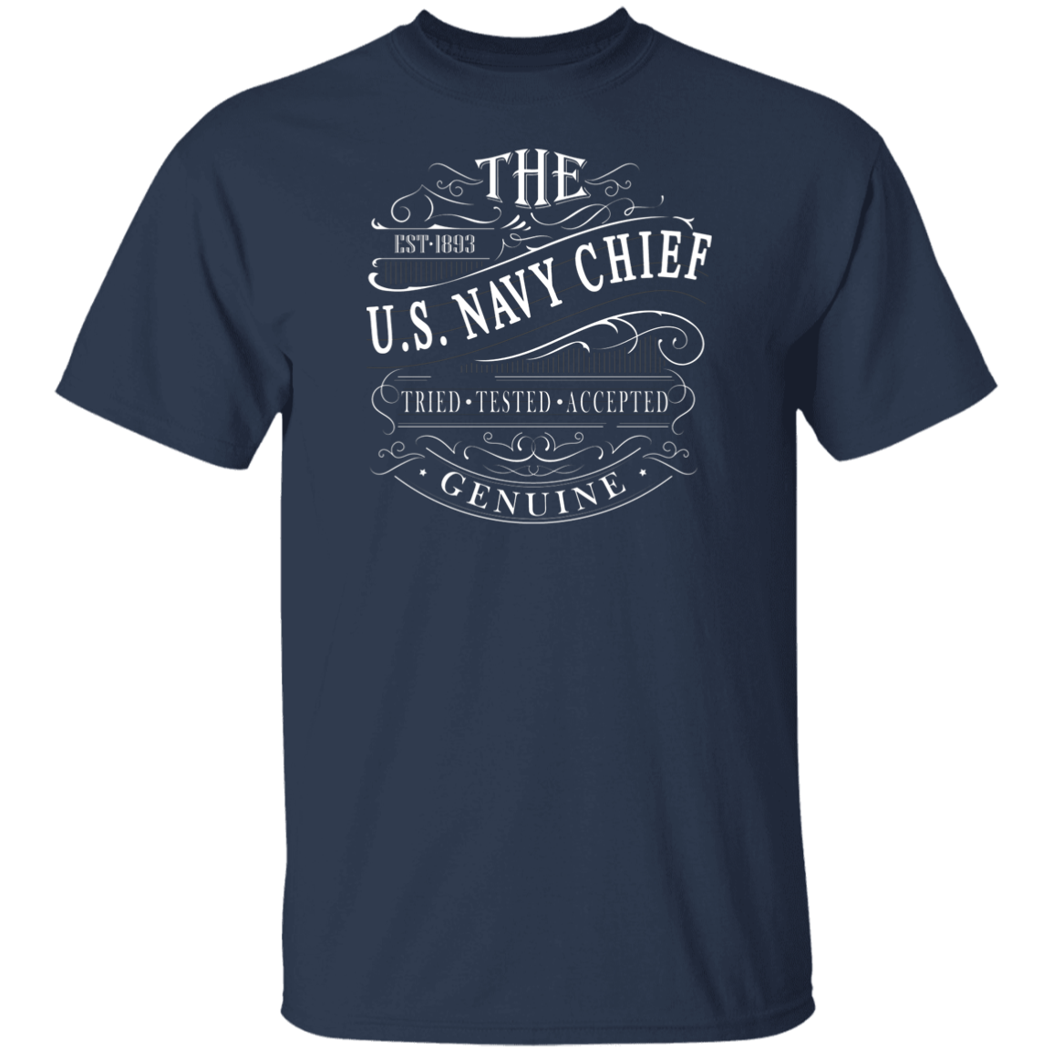 The US Navy Chief 5.3 oz. T-Shirt