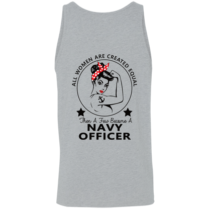 Navy Girl Officer FB Unisex Tank