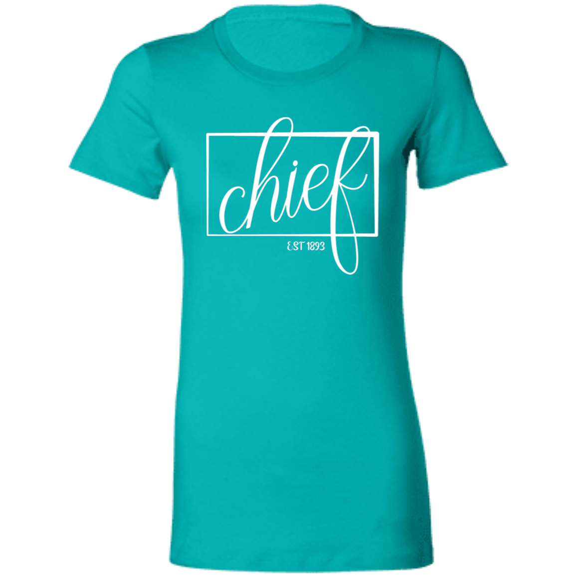 Chief 1893 White Ladies' Favorite T-Shirt